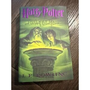 Harry Potter and The Half-Blood Prince 1st Edition 652 Pages Ex Library See Pics
